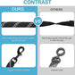 3 Dog Leash No Tangle, Heavy Duty Multiple Dog Lead Shock Absorbing Bungee with Padded Handle Removable Pet Traction Walking Rope for Medium Large