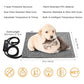 Toozey Small Pet Heating Pad, 6 Adjustable Temperature Dog Cat Heating Pad with Timer, Waterproof Heated Cat Bed with Chew Resistant Cord, Indoor Electric Pet Heated Mat 18x16in