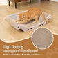 Cat Scratcher Bed Cardboard Cat Scratch Couch Board 25 inches Large Cat Scratching Sofa Lounge & Scratch Pad for Indoor Cats, Furniture Protector