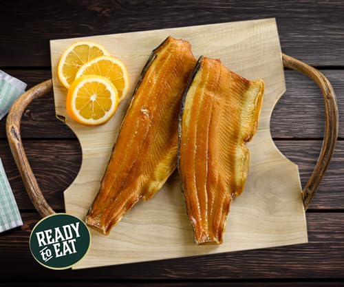 Duck Trap River Fish Farm, Trout Fillet Smoked Plain, 8 Ounce