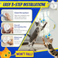 Interactive Cat Toys for Indoor Cats - Automatic Flying Bird Feather & Mouse Wand Enrichment Toy, Hands-Free or Handheld USB-Rechargeable Safe Play Chase Exercise for Bored Kittens and Adult Cats
