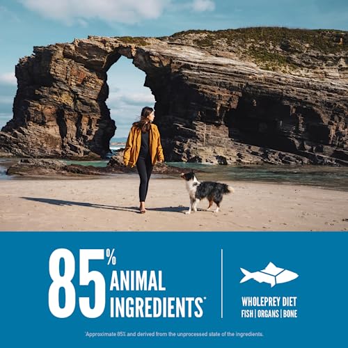ORIJEN Grain Free Poultry Free High Protein Dry Dog Food Six Fish Recipe 23.5lb Bag