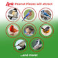 Lyric Peanut Pieces Wild Bird Seed 15 lb Bag - Shelled Peanuts Wild Bird Food for Outside Feeders - Attracts Titmice, Woodpeckers, Chickadees & More