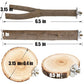 6 PCS Bird Perch Set, Natural Birch Wood Straight & Forked Perches with Platforms for Parakeets, Cockatiels, Conures, Lovebirds - Cage Accessories for Climbing & Exercise