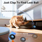 Interactive Cat Toy with Motion Activated Ball & 7-Hole Play Mat, Hide and Seek Exercise Game for Indoor Cats, Automatic Moving Cat Ball in Pouch, Rechargeable Kitten Toys (Starry Night)