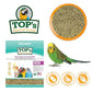 TOP's Parrot Food Mini Pellets Bird Food for Budgies, Cockatiels, Parrotlets, Lovebirds, Parakeets - Non-GMO, Peanut Soy & Corn Free, USDA Organic Certified - 4LBS