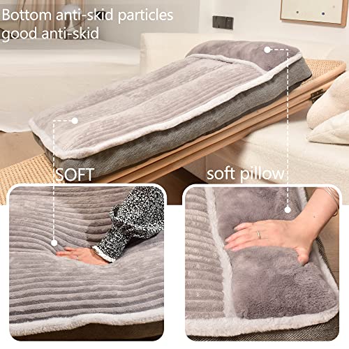 WINDRACING Large Dog Bed with Pillow for Crate Kennel, Sofa Dog Bed, Super Soft pet Bed for Medium, Jumbo, Furniture