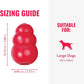 KONG Classic Stuffable Dog Toy - Fetch & Chew Toy for Dogs - Treat-Filling Capabilities & Erratic Bounce for Extended Play Time - Durable Natural Rubber Material - for Large Dogs