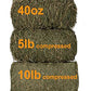 Grandpa's Best Timothy Hay Bale, 5lbs