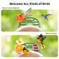 HARYMOR Bird Feeder with Camera with AI Identify Birds Species Solar Powered, Smart Bird House with Cam, 2K HD Video Live Stream, Instant Arrival Alerts - Green