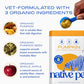 Native Pet Pumpkin for Dogs - Organic Dog Food Topper Powder - Promotes Firm Stools, Supports Digestive, Bowel Health & Nutrient Absorption - USDA Organic, Rich in Fiber with Real Pumpkin - 30 Scoops