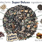 Valley Farms Super Deluxe Wild Bird Food for Outside feeders - 0% fillers - Loads of Sunflower Seed - w/Peanut kernels -Feed More Birds w/Less Seed (4 LBS)