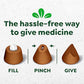 Greenies Feline Pill Pockets for Cats Natural Soft Cat Treats, Chicken Flavor, 3 oz. Pouch (85 Treats)
