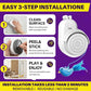 Interactive Cat Toys for Indoor Cats: Automatic Electric Flying Bird Feather & Mouse Wand, Rechargeable Electric Hanging Play Chase Exercise Moving Enrichment Toy for Bored Kittens and Adult Cats