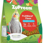 ZuPreem FruitBlend Bird Pellets, Daily Bird Food for Cockatiel, Lovebird, Quaker, Small Conure, Lorikeet, Core Nutrition for Medium Birds, Cockatiel Pellets, Conure Food (M, 2 lbs)