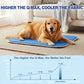 Dog Cooling Mat, Soft Fabric Cooling Mat for Dogs, Foldable Crate Pet Bed & Non-Slip, (Q-Max > 0.45) Long-Lasting Cool & Keep Your Pet Cool (Large