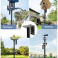 Bird Feeder Pole Stand – 74.5 Inch Height Feeding Station with 1-Inch Dia Heavy Duty for Hanging Feeders, Bird House Pole Mount Kit for Outdoor, Slip-Fit Connection