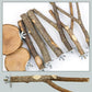 8 PCS Natural Bird Perch Set - Apple Wood Platforms & Hardwood Branches for Parakeets, Cockatiels, Lovebirds - Natural Cage Accessories, Gym Playstand & Chewing Toys for Small Birds
