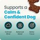 VetriScience Calm & Confident Chews, Composure Clinically Tested Calming and Anxiety Supplement for Dogs, Reduce Stress and Fear, Ideal for