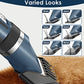 oneisall Quiet Cat Clippers for Matted & Long Hair, 2-Speed Cordless Pet Shaver Grooming Kit for Cats, Small Dogs & Animals (Blue)