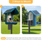 79 Inch Mounting Pole Compatible with Bird Buddy-5 Base Heavy Duty and Adjusatble Pole Mount Compatible with Bird Buddy