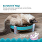 Catstages Scratch, Snuggle & Rest – 2‑in‑1 Indoor Cat Scratcher & Elevated Cat Lounger, Catnip Included