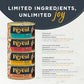 Reveal Natural Wet Canned Cat Food, 4-Flavor Variety Pack, Limited Ingredient, Grain Free, High Protein with No Artificial Additives, Fish and Chicken Variety in Broth (20 x 2.47 oz Cans)