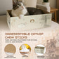 5 Pack Cat Scratching Boards | Reversible Cardboard Cat Scratcher with Catnip | Corrugated Cardboard cat Scratcher | Indoor Cat Scratch Pad | Durable Cat Scratcher Box | 16.34" L x 11.42" W x 5.51" H