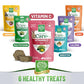 Small Pet Select - Select Care Vitamin C Support Supplement, Natural High Fiber Timothy Hay Based Treats for Rabbits, Guinea Pigs, Hamsters, Other Small Animals, 4.2 oz