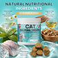 Cat Calming Treats, 140 Soft Chews to Relieve Anxiety, Stress & Prevent Bites, Perfect for Travel & Veterinary Visits, Soothing Calming Care for