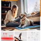 PETNF Pet Heating Pad Temperature Adjustment Dog Anti-bite Puppy with Timer Indoor Waterproof Pet Warming Electric Heated Bed Mat Dog
