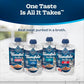 Blue Buffalo Tastefuls Purées Natural Cat Food Complement with 5 Ingredients, Chicken, Tuna, Beef, 3-oz Resealable Pouches, 12-ct Variety Pack