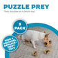 Outward Hound Squeakin’ Squirrels – 3‑Pack Plush Squeaky Dog Toys for Puppies, Small Dogs & Hide-A-Squirrel Replacements