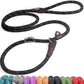 Fida Durable Slip Lead Dog Leash, 6 FT x 1/2" Heavy Duty Dog Loop Leashes, Comfortable Strong Rope Slip Leash for Large Medium Dogs, No Pull Pet