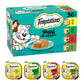 Temptations Pate in Gravy Adult Wet Cat Food Tasty Chicken Entree, Seafood Medley, Backyard Cookout, and Catnip Fever, 3.5 oz. Trays (36 Count, Pack