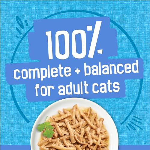 Purina Friskies Shreds With Ocean Whitefish and Tuna in Sauce Wet Cat Food - (Pack of 24) 5.5 oz. Cans