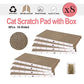 8 Packs in 1 Cat Scratch Pad, Cat Scratcher Cardboard,Reversible,Durable Recyclable Cardboard, Premium Scratch, Suitable for Cats to Rest, Grind Claws and Play