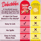 Delectables Lickable Spoon Handheld Wet Cat Treats Made with Real Chicken & Salmon, Quick & Easy Creamy Puree, Mess Free, Grain-Free, No Added Fillers, No by-Products, Variety Pack, 20ct