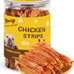 PAWUP Chicken Jerky Strips Dog Treats, Low Fat High Protein, Natural Chicken Dog Jerky, Training Treats for Small & Medium Dogs, 12.5 oz