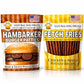 Burgers & Fries for Dogs, Beef & Sweet Potato Hambarker Patties + Chicken & Sweet Potato, Made in USA, Natural Ingredients, Grain-Free, High-Protein