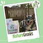 Nature Gnaws USA Turkey Tendon Rings for Dogs (8oz) - Delicious Grain Free Reward Snack for Small, Medium & Large Breeds - Premium Natural Dog Chew