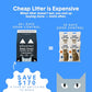 Boxie Probiotic Cat Litter, 40 Day Odor Control, Clumping Clay Kitty Litter, Odor Eliminating Probiotics, Dust-Free, No Fragrances No Fillers, 16 lb