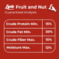 Lyric Fruit and Nut Wild Bird Seed - High Energy Wild Bird Food Mix - Attracts Woodpeckers, Chickadees & Other Songbirds - 10 lb. (pack of 2 - 5 lb bags)