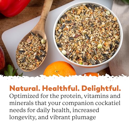 Dr. Harvey's Colossal Cockatiel Blend, All Natural Daily Food for Cockatiels (4 pounds)