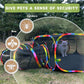 Outdoor Cat Enclosures, Cat Playground Portable Catio Mesh Tent, Outside Circle Playpen Tunnel for Kitty, Rabbit, Puppy and Small Animals