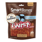 SmartBones Smart Twist Sticks With Peanut Butter, Rawhide-Free Chews For Dogs, 50 Count