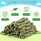 25pcs Rabbit Timothy Hay Toy for Bunny Small Animal Treats Natural Grass Stick Chew Toys Snacks Molar Teeth Grinding for Guinea Pigs Chinchillas Hamsters