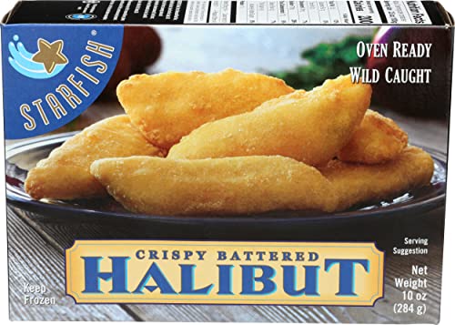 STARFISH Crispy Battered Halibut, 10 OZ