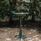 Backyard Expressions Outdoor Garden Bird Bath with Bird - Green - Weather Resistant Polyresin - 30 Inch -