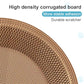Cat Scratcher, 23.6x14.9 inches Cardboard Cat Scratchers for Indoor Cats, Large Cat Scratching Board, Oval Cat Scratch Pad Bed with Catnip
